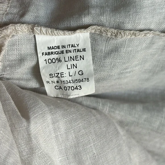 🆕Bellambia 100% linen dress large NWT - Picture 6 of 7